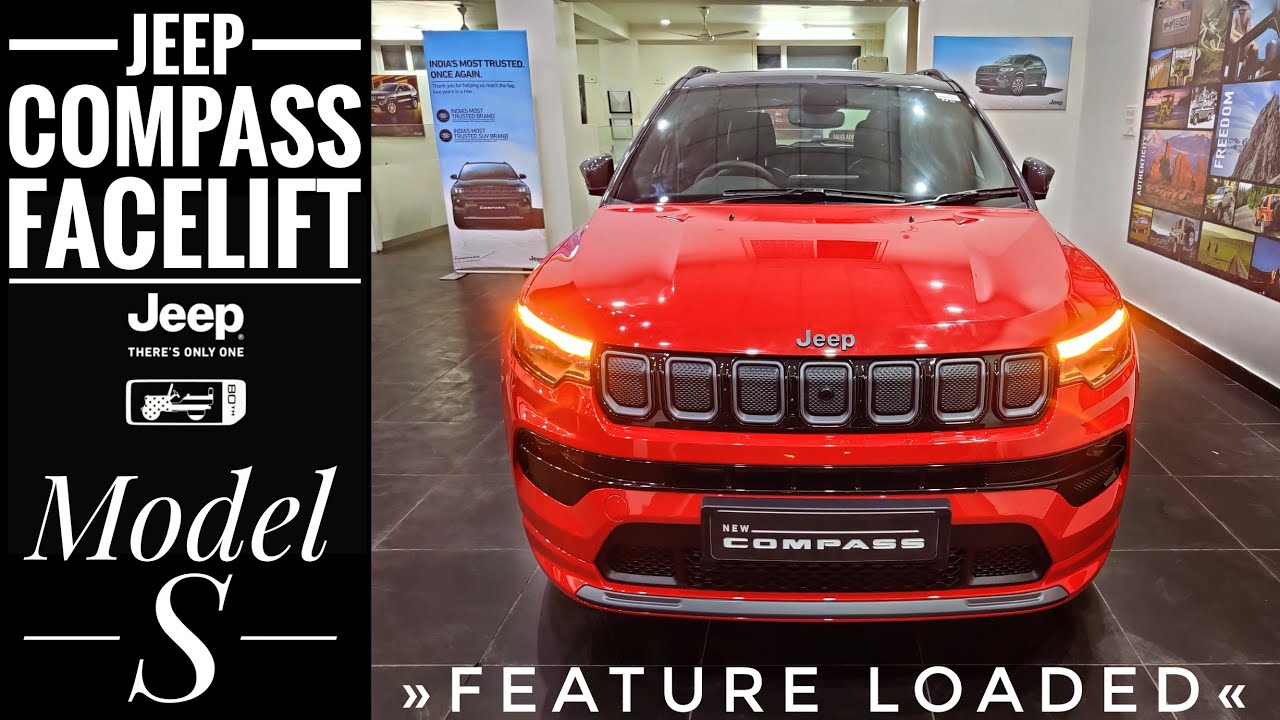 Jeep Compass Model S | Jeep Compass Top Model | Feature Loaded  🔥