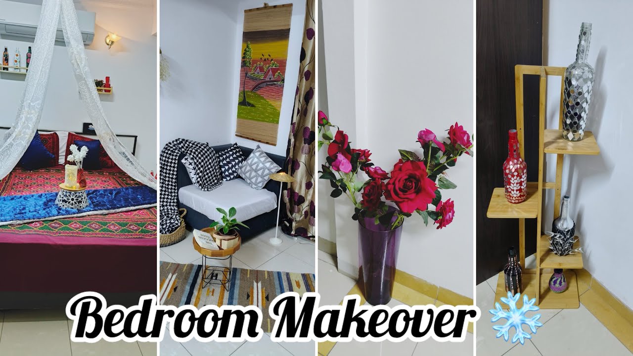 🫵* Game Changing *Bedroom Makeover | Cozy Corner Setup❄️|@ZaarCreations 