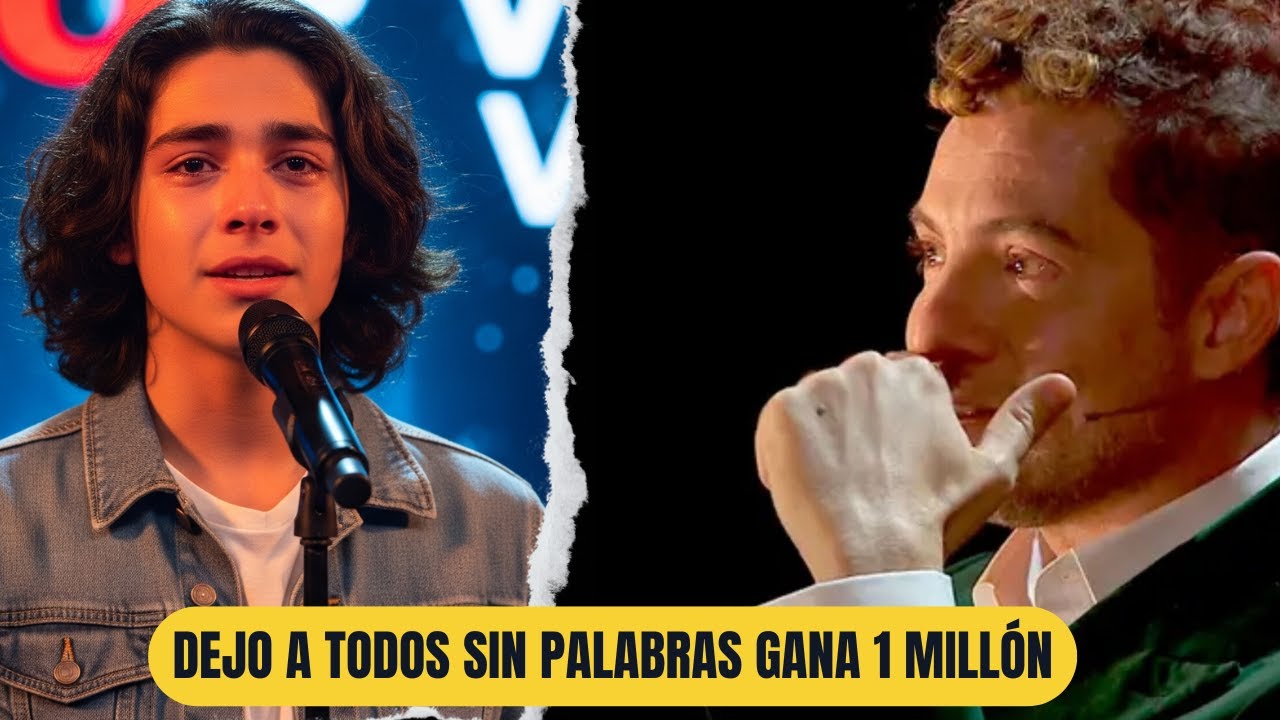 Este chico ganó un millón de dólares cantando una canción de Bisbal… y nadie esperaba su final
