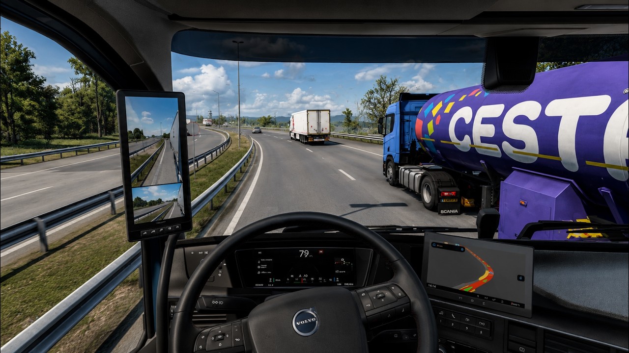 4K Realistic Ultra Graphics v1.59 VOLVO | Euro Truck Simulator 2 Snowymoon Mod Full Gameplay