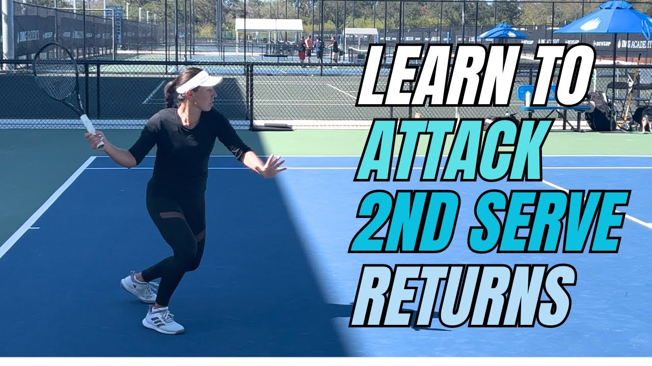 Attack 2nd serve returns like Jessica Pegula #tennis