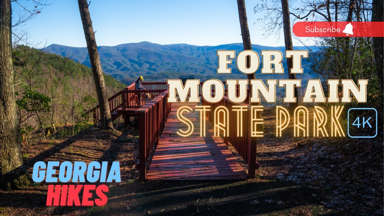 Fort Mountain State Park in 4K | Georgia State Parks | Georgia Hike | Best Georgia State Parks