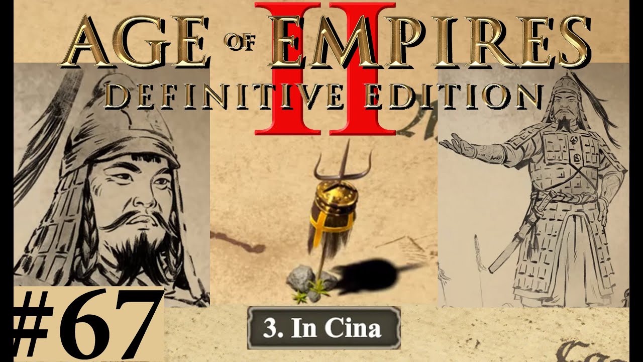 AGE OF EMPIRES II  DE  Ep. 67  GENGIS KHAN   In Cina   (Gameplay ita 4K)