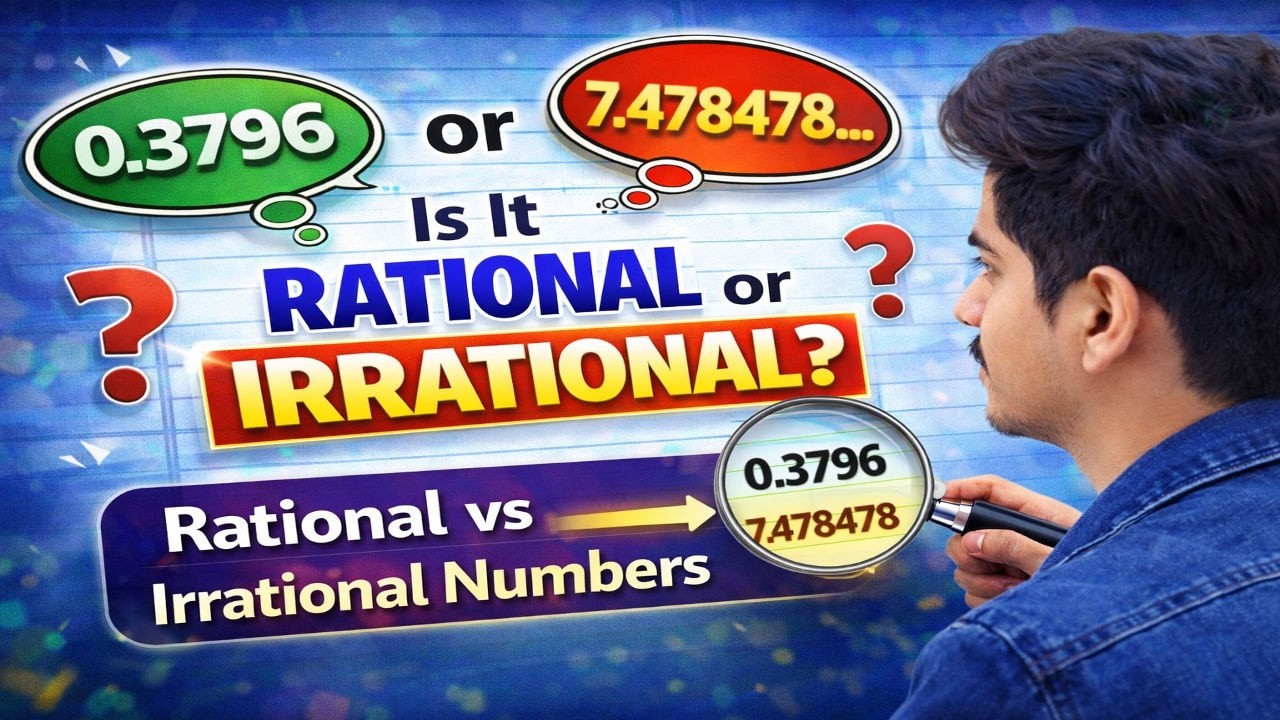 GPSTR HSTR Maths | How to Identify Rational and Irrational Numbers Quickly