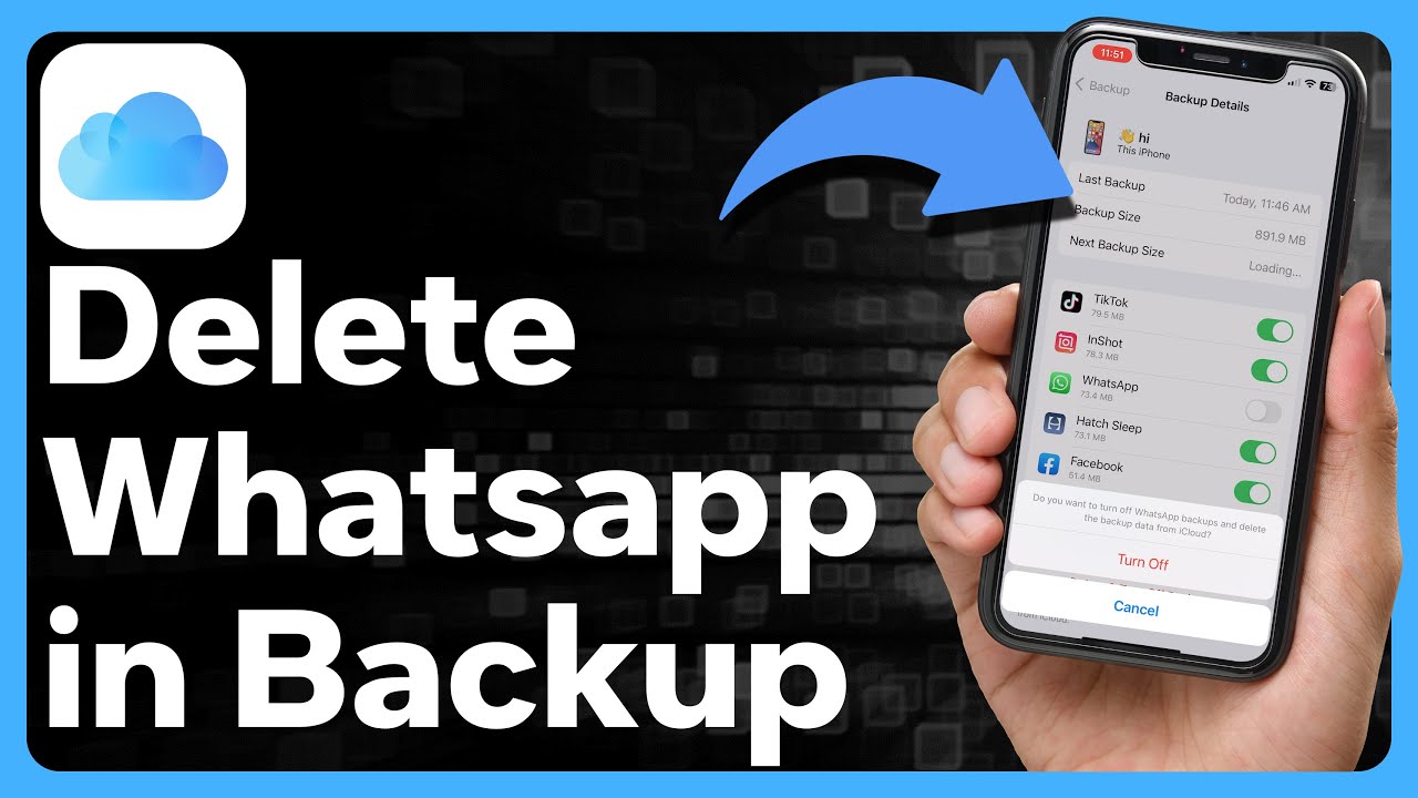 How To Delete WhatsApp Backups From iCloud
