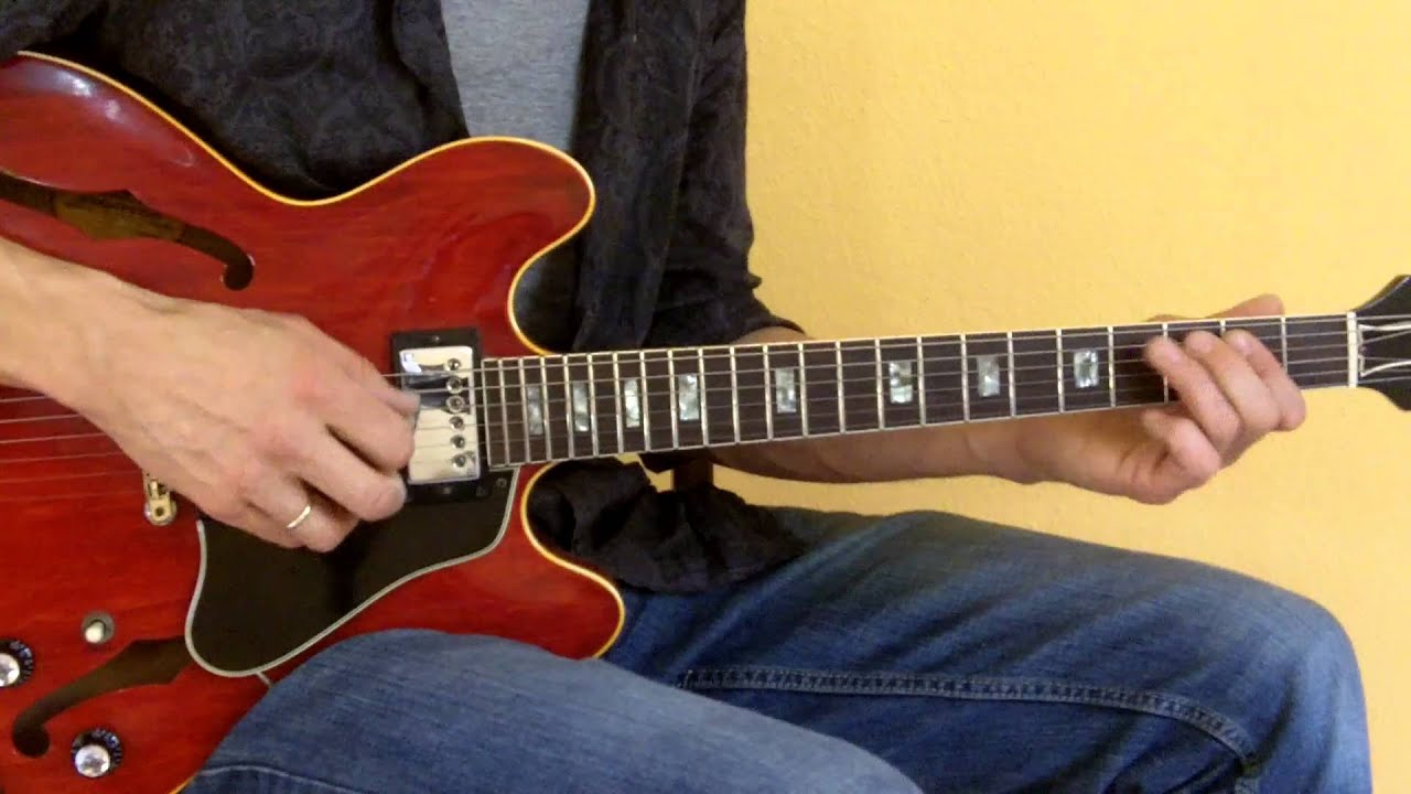 Instrumental blues with 1970 Gibson ES 335 and Fender Deluxe Reverb