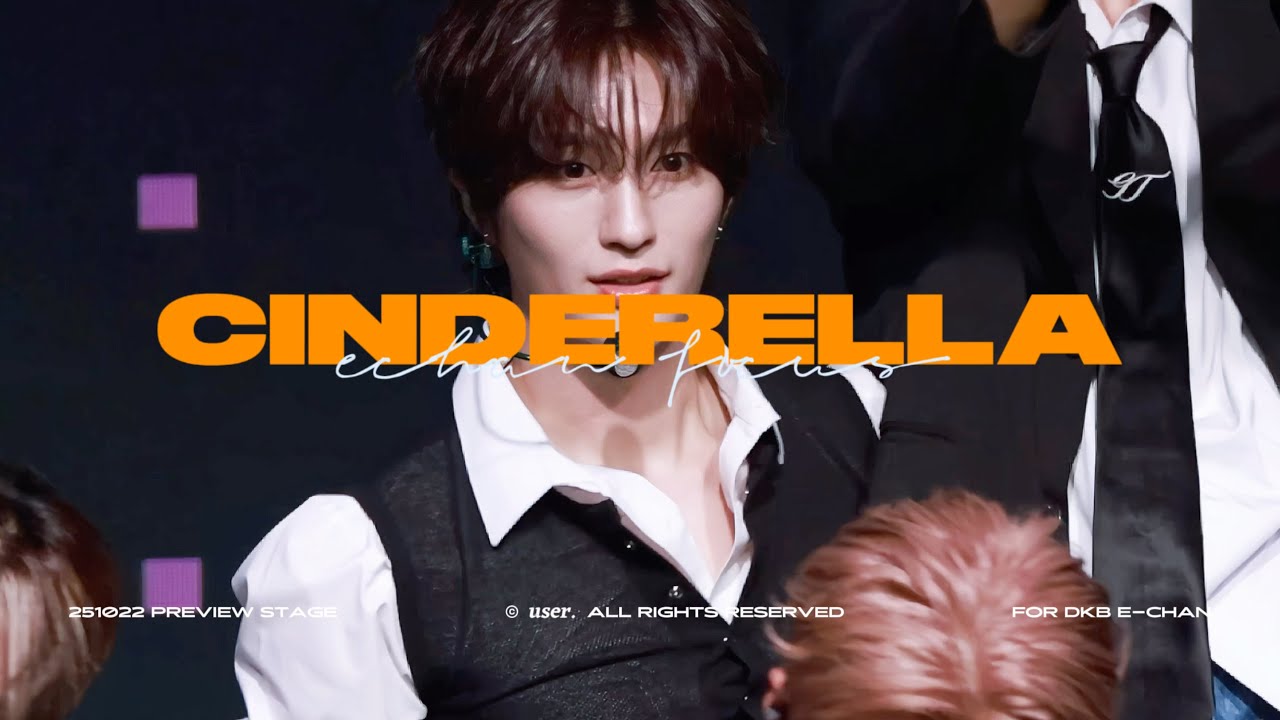 [4K] 251022 DKB [Emotion] Preview Stage - Cinderella 신데렐라 다크비 이찬 E-CHAN 직캠