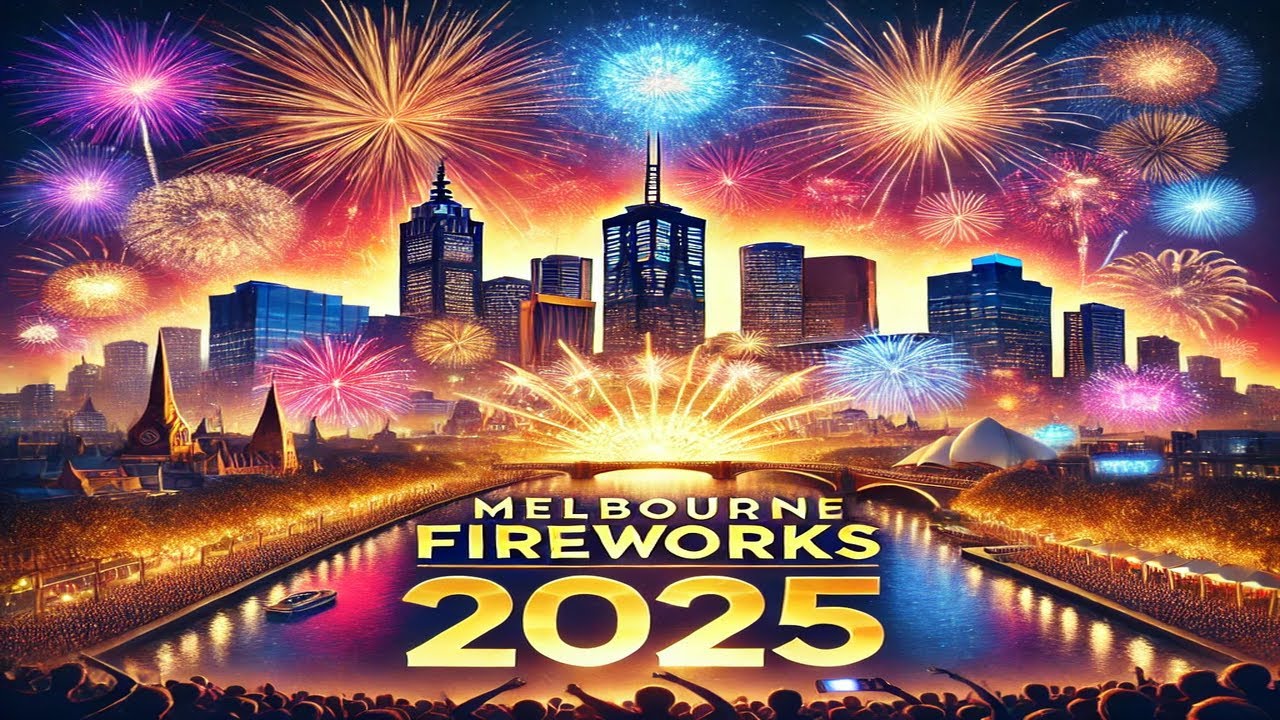 Melbourne Fireworks 2025 | A Spectacular New Year's Eve Celebration!