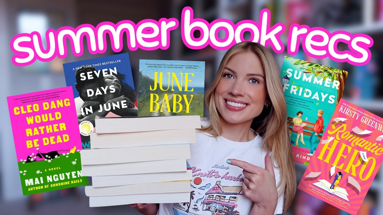 your summer reading list starts here! beach reads, reading slump cures & new releases ⭐️