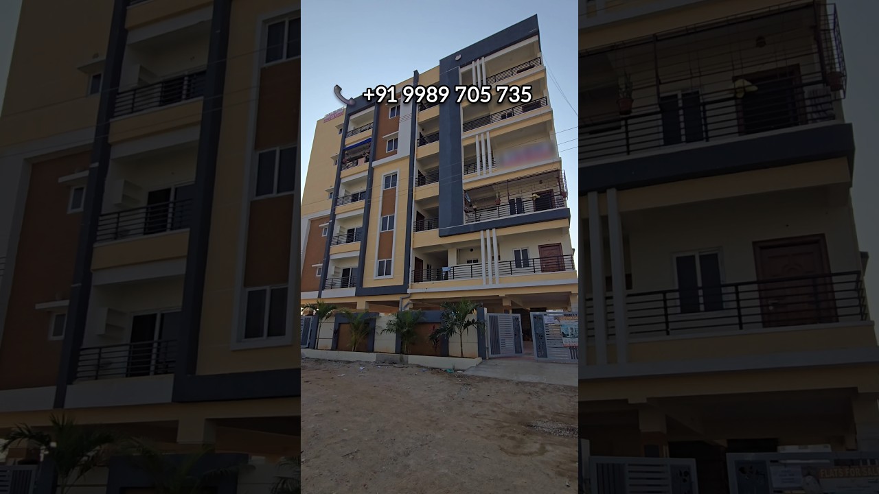 📞 +91 99897 05735 || Brand New 2 Bhk Flats For Sale [ కేవలం 43 లక్షలు ] HMDA & RERA Approved