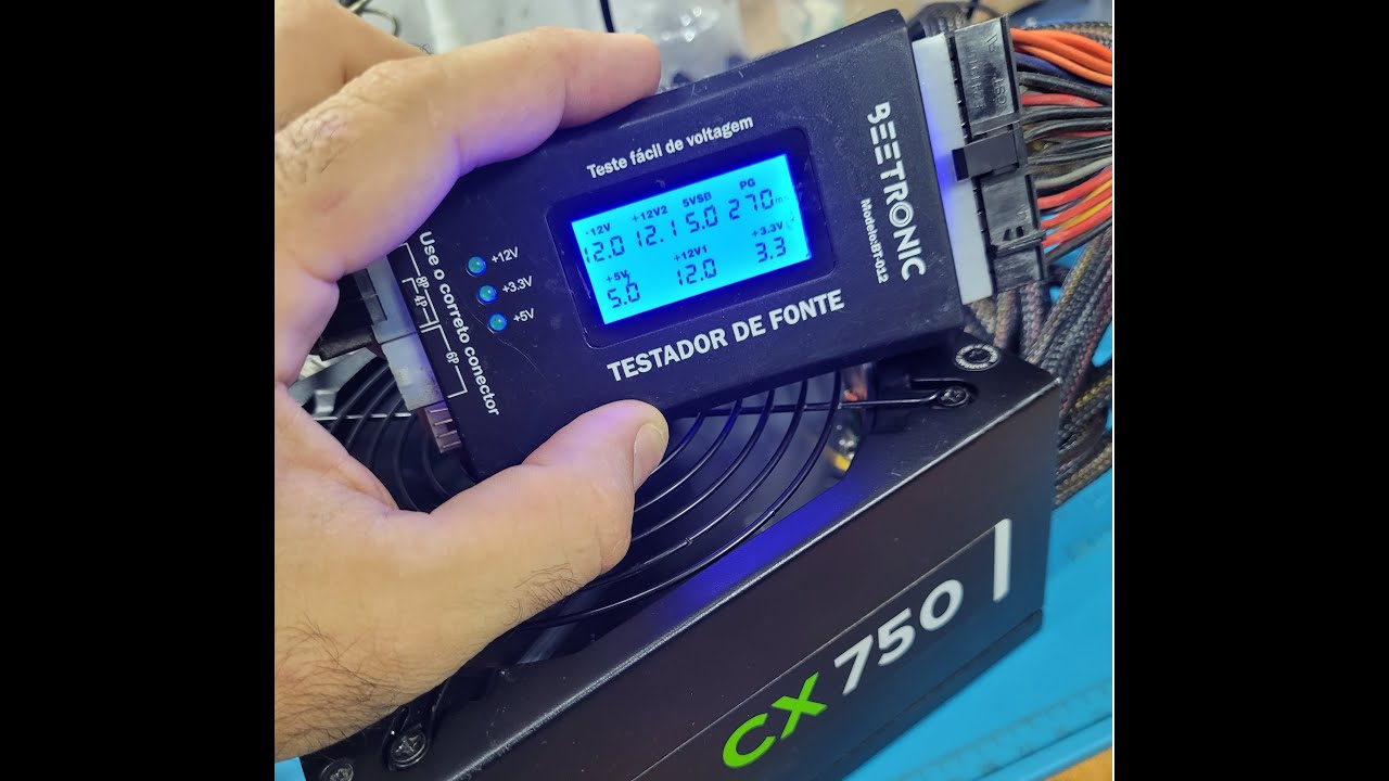 Reparo Corsair Cx750 fonte tem +5vsb e não liga ? Vcc ausente no Pwm cm6800tx