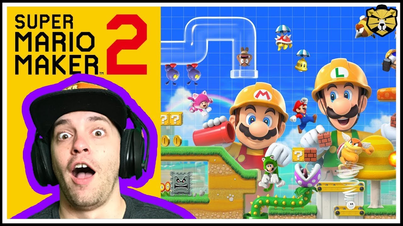 Nintendo Direct: Super Mario Maker 2: Poo REACTS To The AWESOME Trailer!