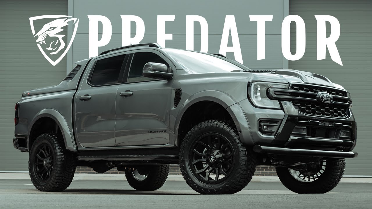 Next-Gen 2023+ Ford Ranger Predator Build in Carbonised Grey