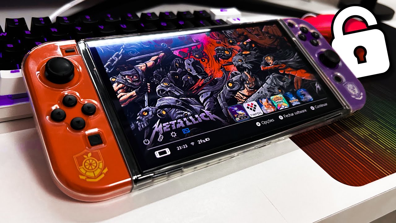 Não teve jeito! Fiz o DESBLOQUEIO do Nintendo Switch