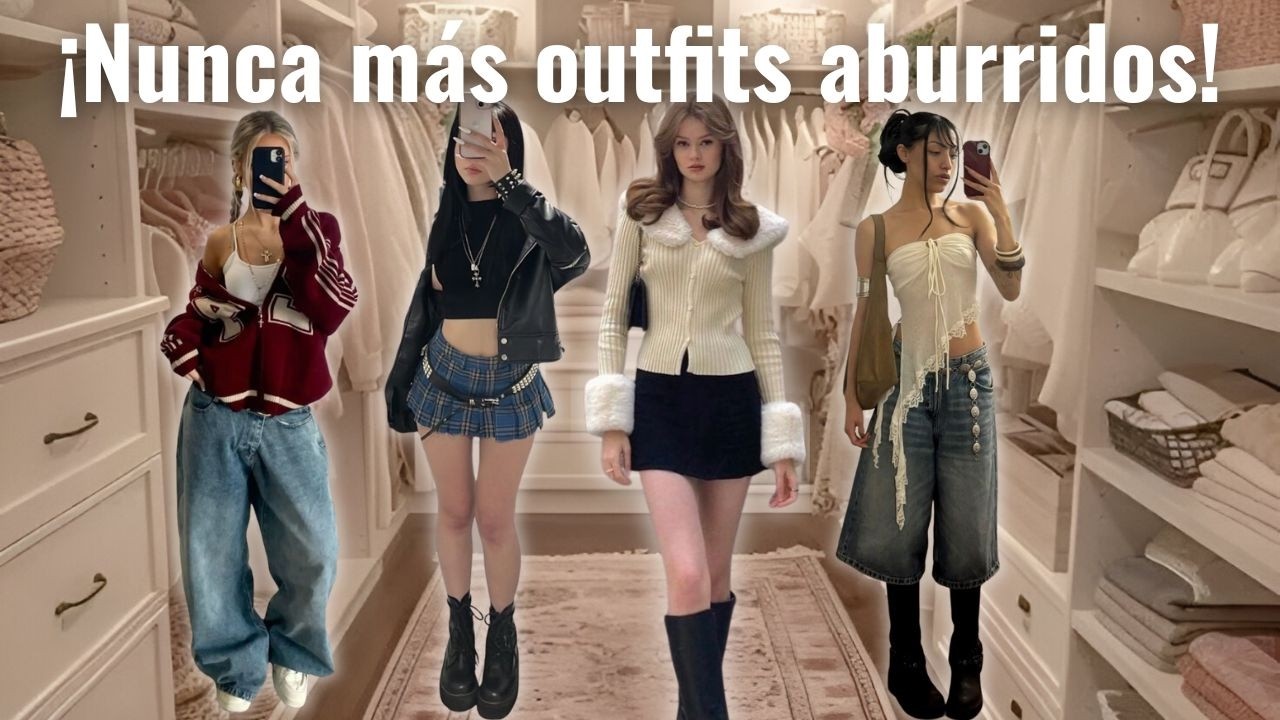 ¿Tu armario está lleno pero no sabes qué ponerte?