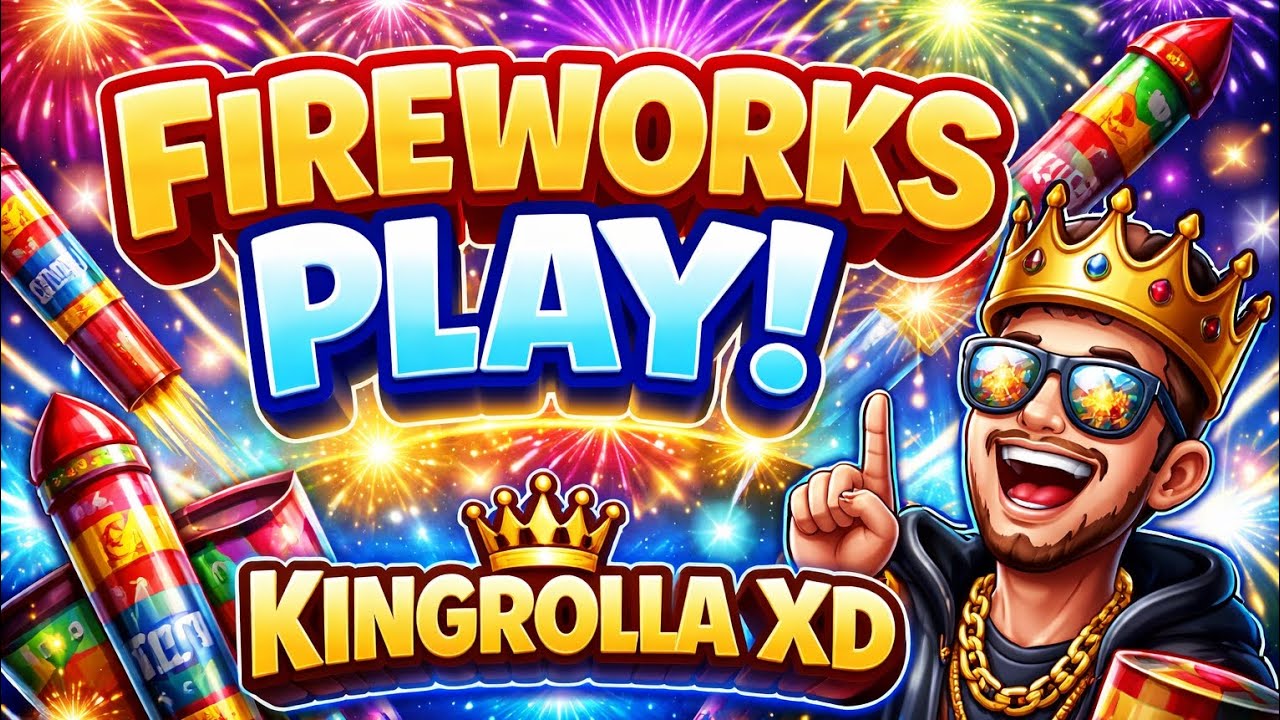 FIREWORKS PLAY 🎆 Ultimate Firecracker Show | KingRolla XD 👑🔥 #fireworks #celebration #kingrollaXD