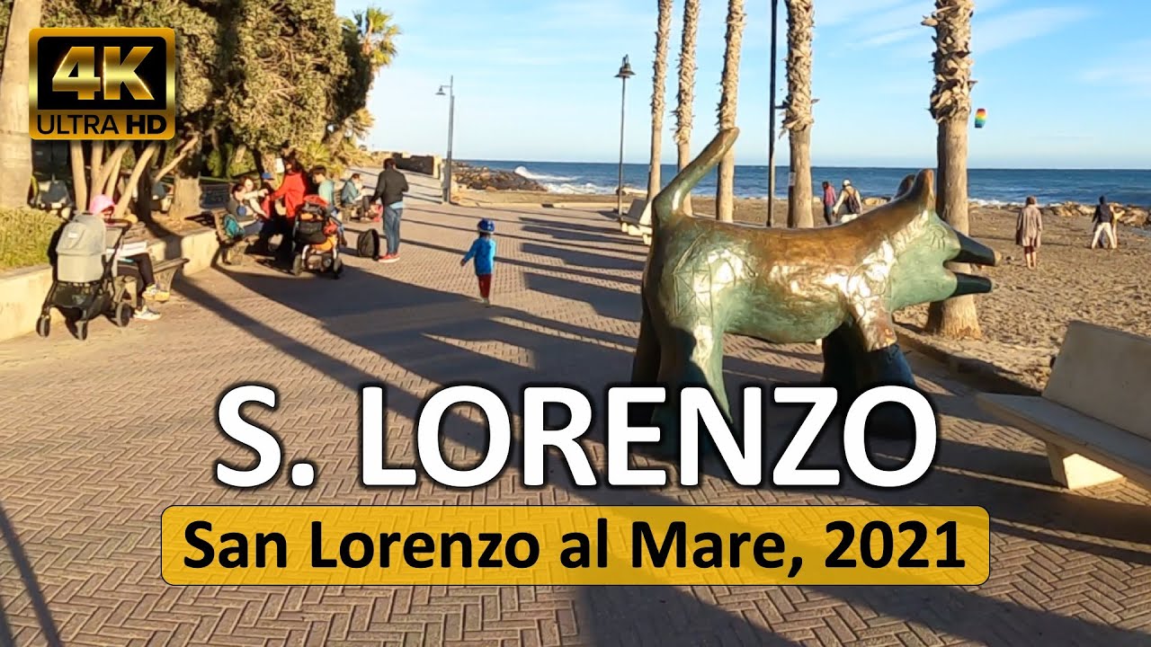 San Lorenzo al Mare, Italy • A Day Trip From Côte d'Azur • November 2, 2021 • Virtual Tour 4K HDR