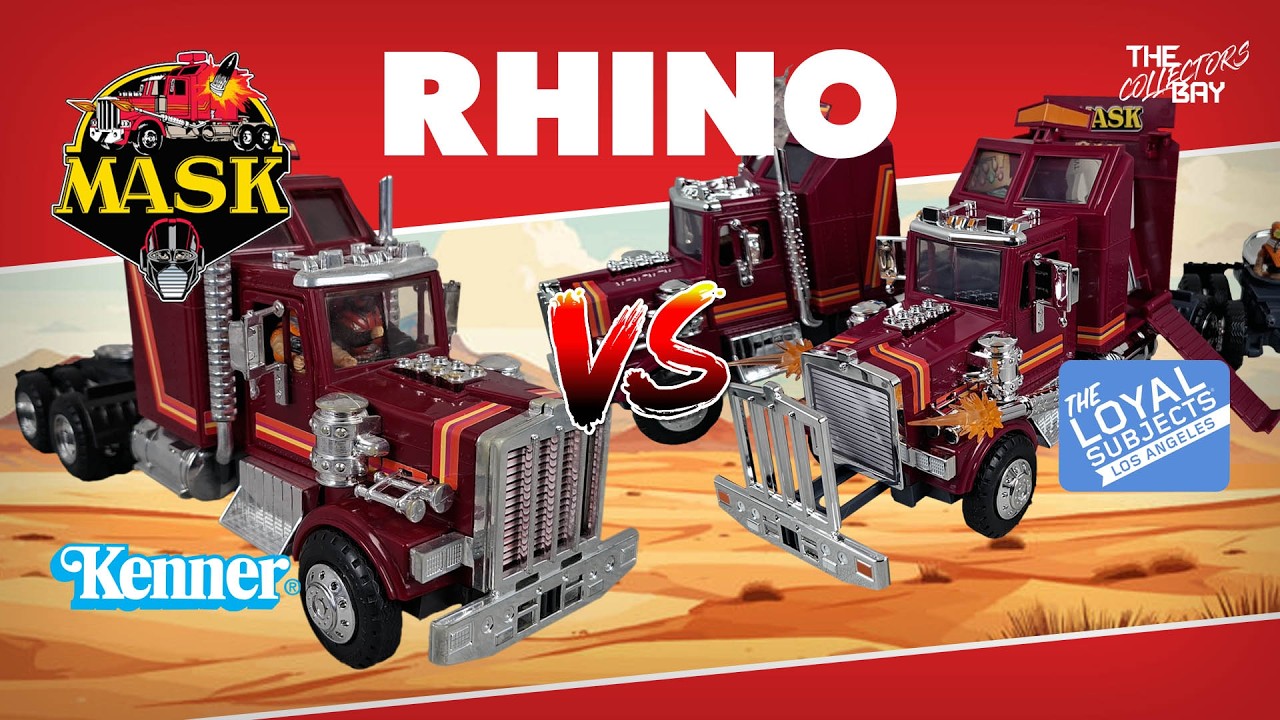 RHINO oder MOBILE DEFENSE UNIT? Kenner gegen The Loyal Subjects | M.A.S.K. | The Collectors Bay