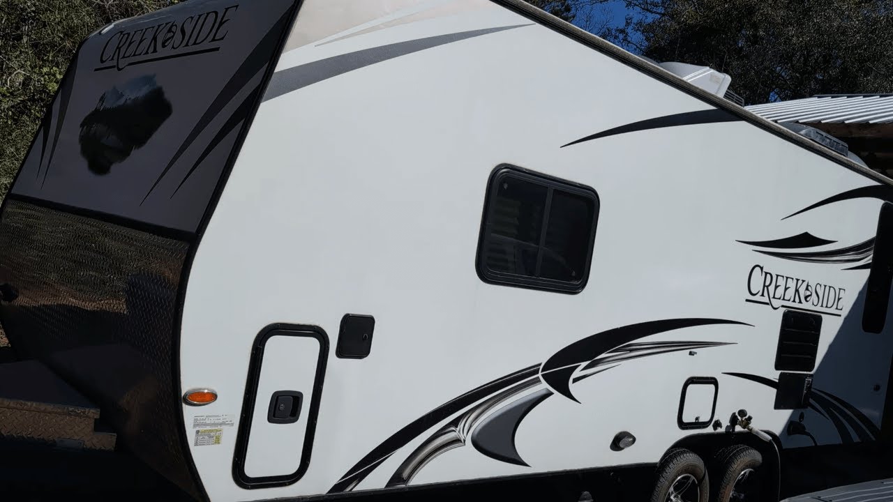 2016 Outdoors RV CreekSide 20FQ Camper.  What's it like?  A walkthrough of the interior and exterior