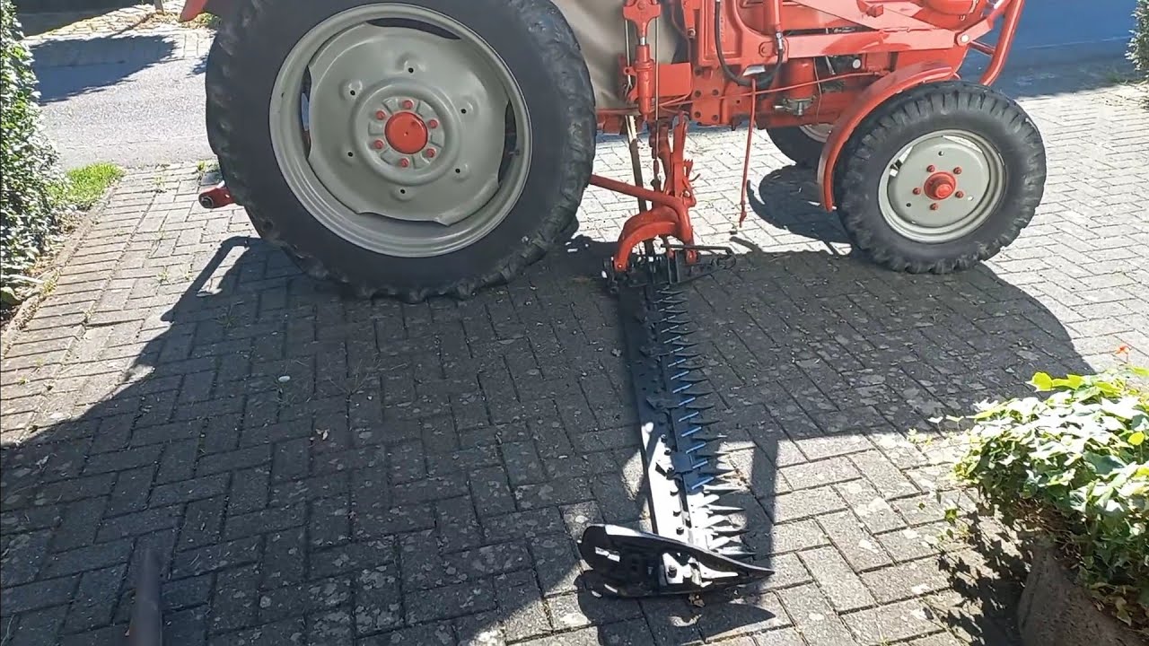 Messerbalken im Einsatz# Güldner G30