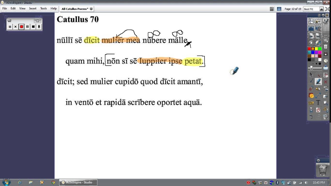 Catullus 70