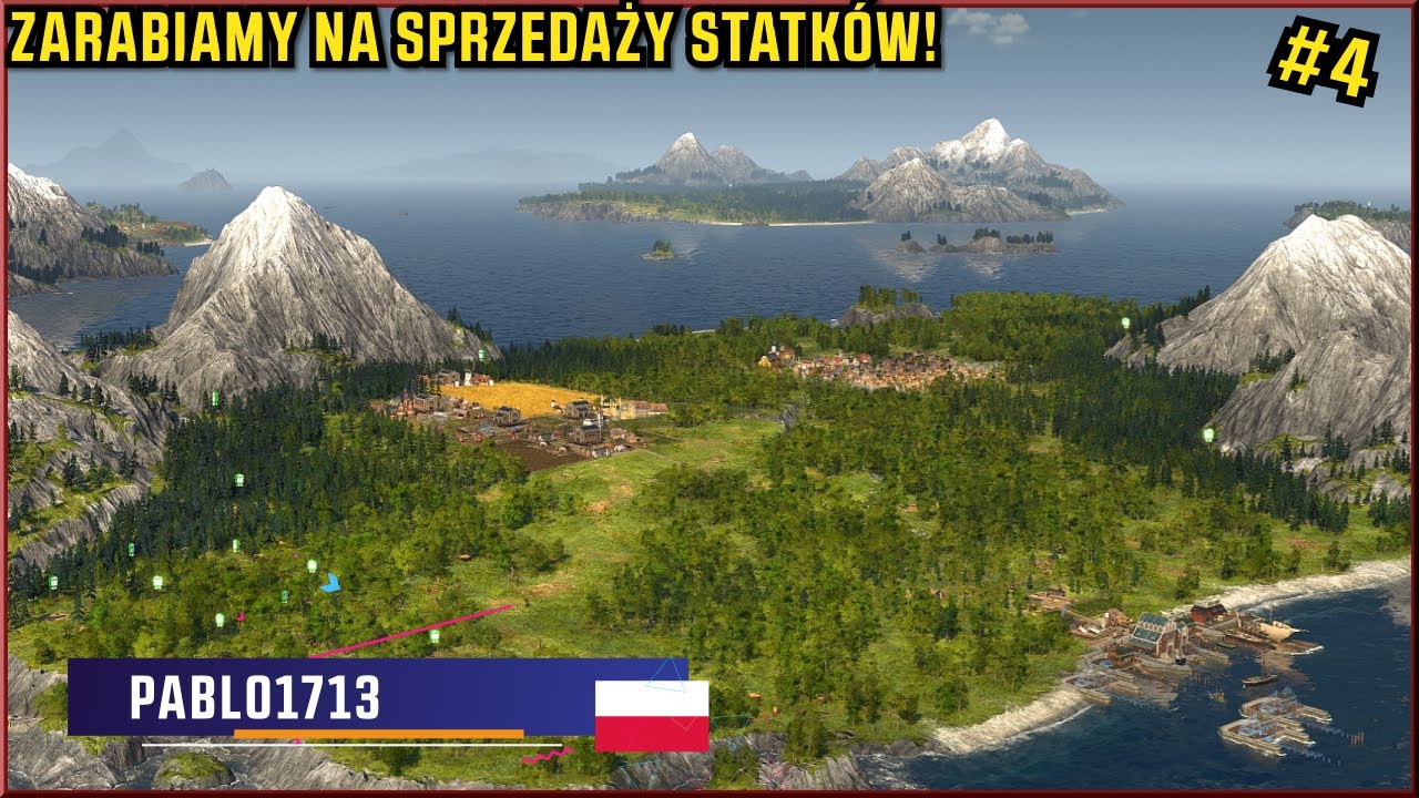 Anno 1800 - #4 PL - Польское руководство (руководство по игре) - Мы зарабатываем деньги, продавая...