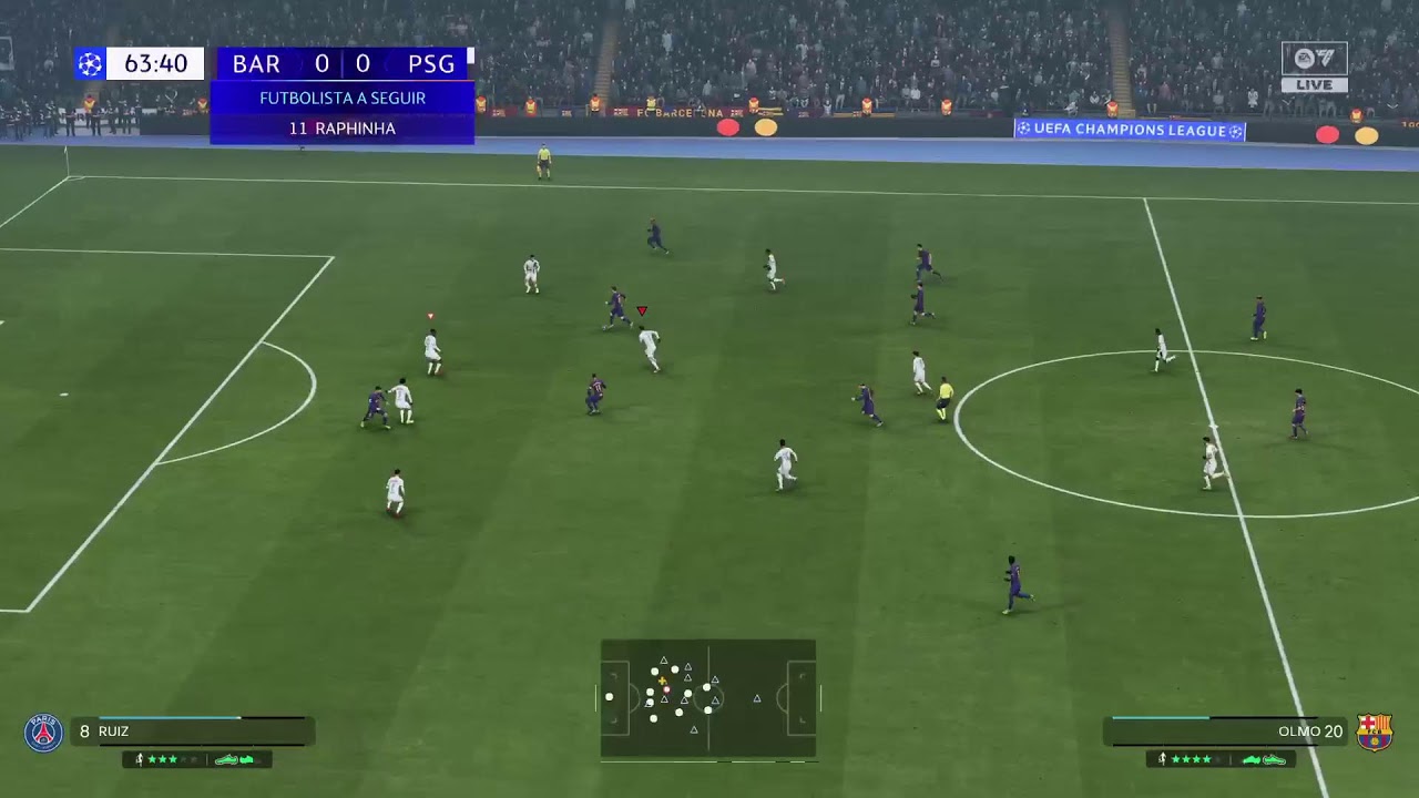Me golearon en la Champions League FC26