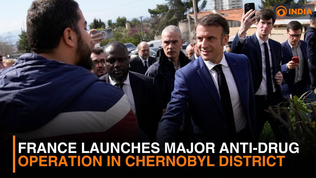 France Launches Major Anti-Drug Operation in Chernobyl District | DD India