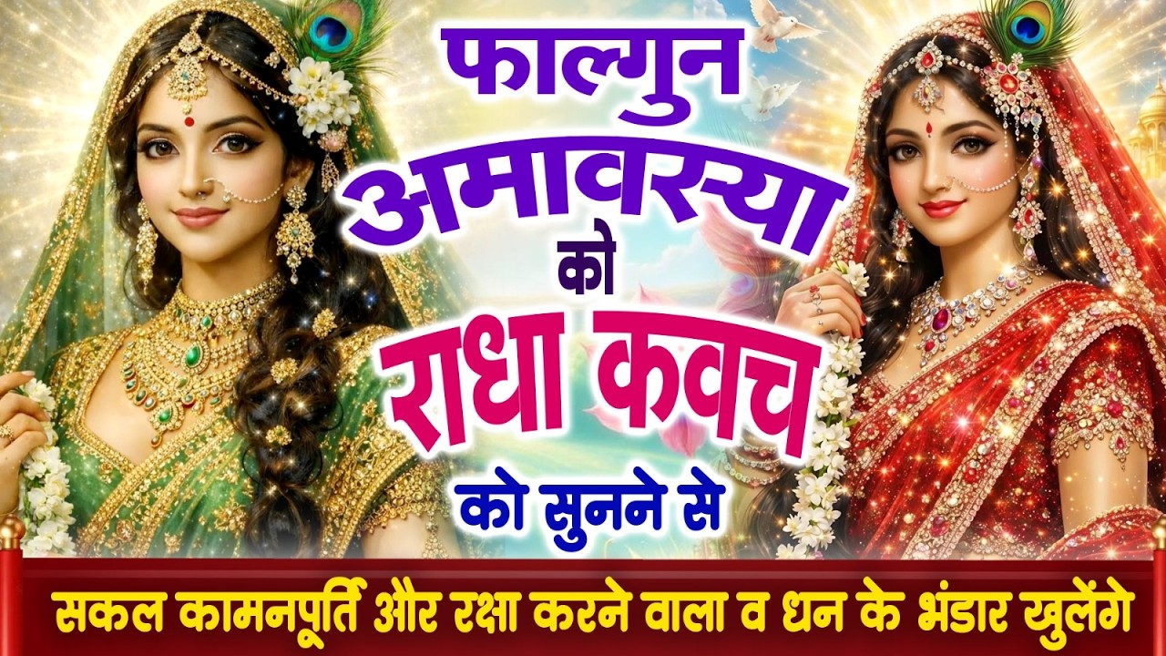 अमावस्या मंगलवार को राधा कवच को सुनने से साधक के मन में जैसी कामना हो वैसे ही सिद्धि हो जाती है