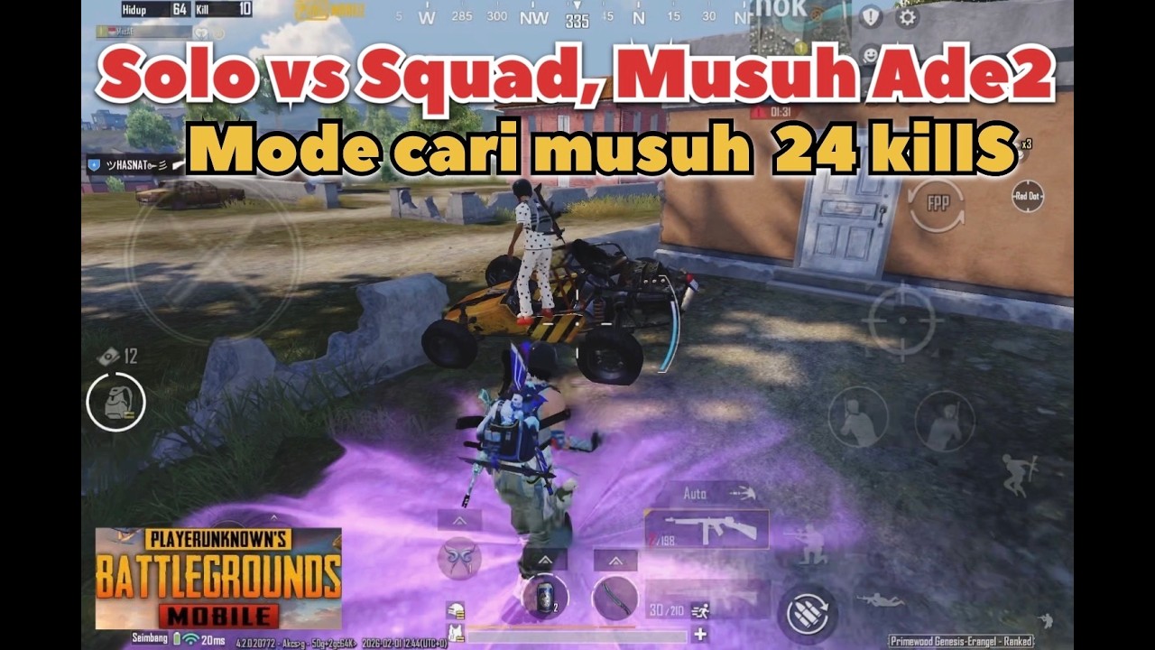 ERANGEL,SOLO VS SQUAD 24 KILLS || PUBGMOBILE