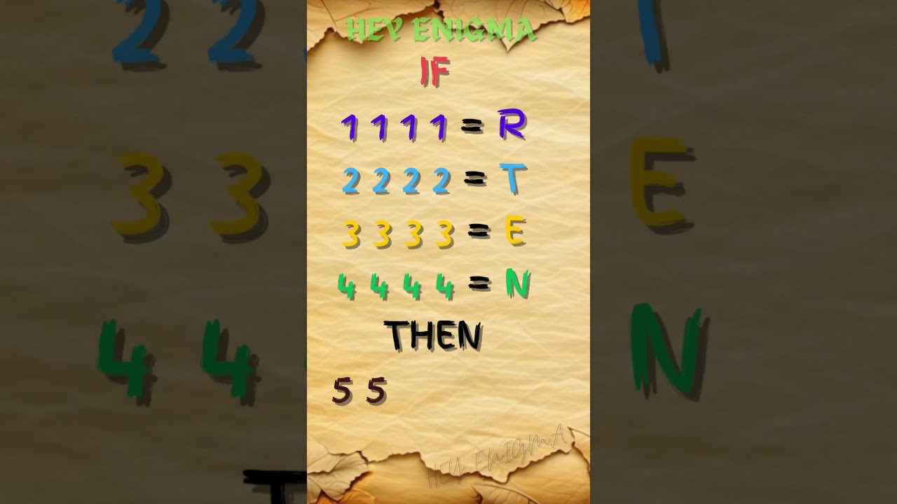 99% People Failed !😵&zwj;💫 | Hey Enigma #puzzle #mathpuzzle #quiz #braingames