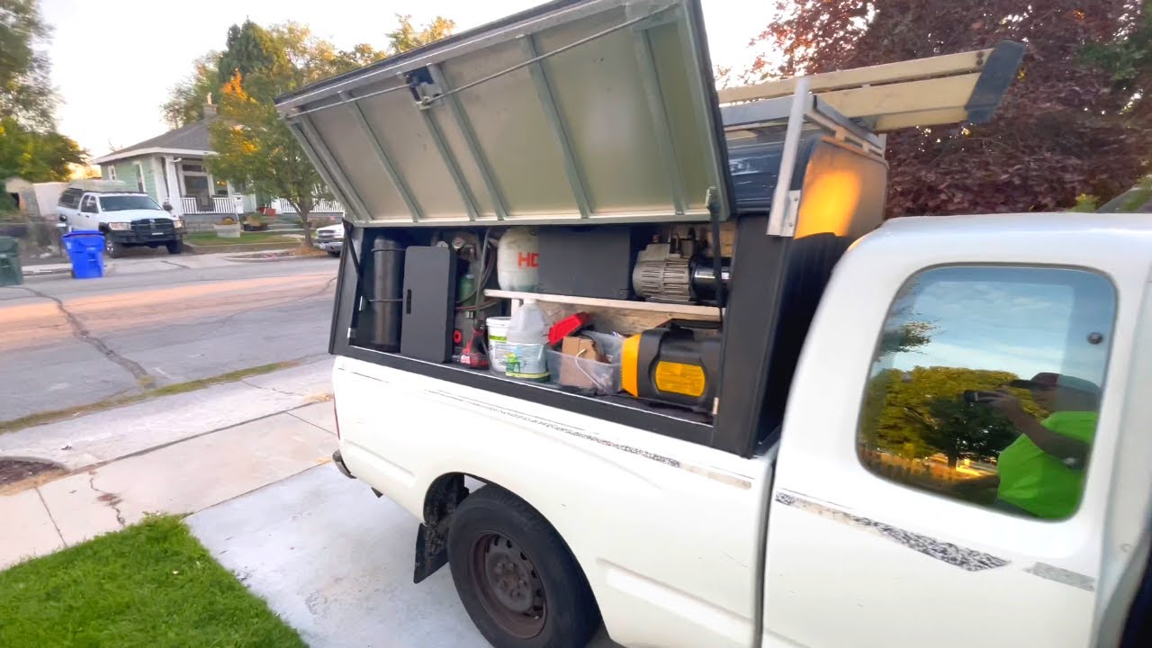 The ol Toyota Tacoma hvac service truck gets some love!