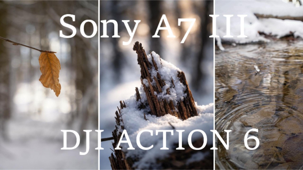 POV cu noul DJI ACTION 6 + SONY A7 III