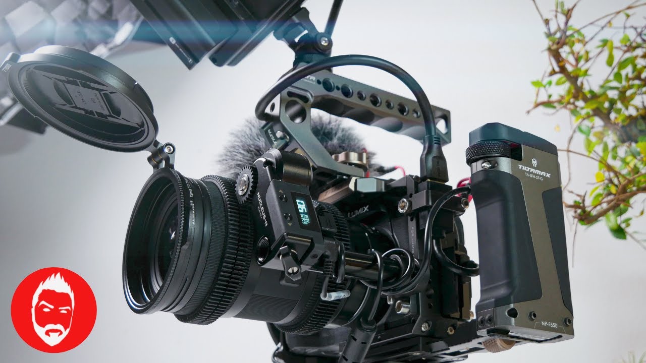 My GH5 TILTA Video Cinema Rig for Run and Gun Handheld B-Roll Setup \\ Atomos Ninja V, Sigma 18-35