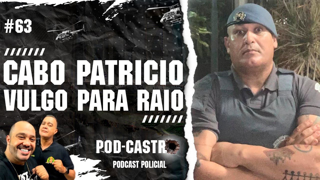 [ AO VIVO ] SGT CASTRO COM CB PATRICIO VULGO PARA RAIO #63