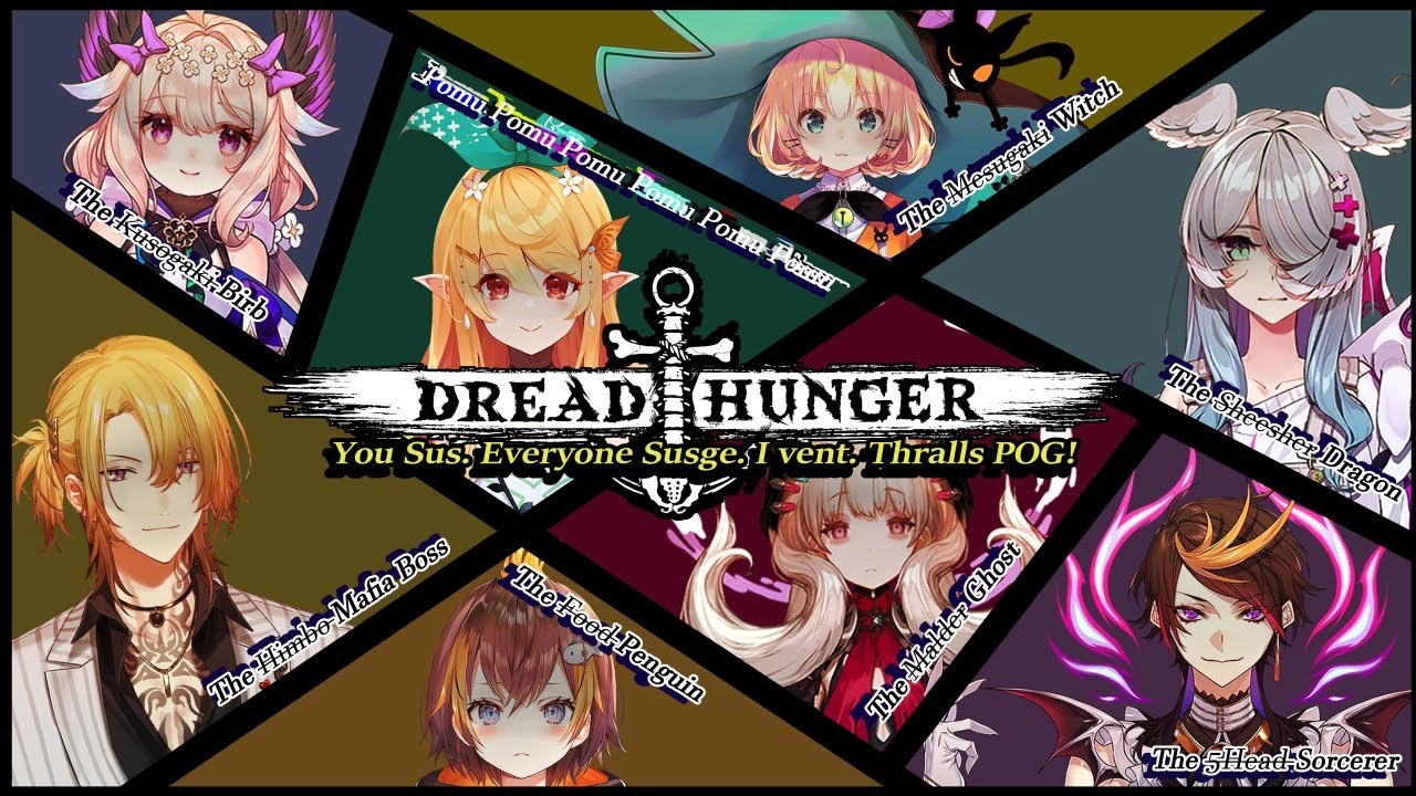 【DREAD HUNGER】MAFIA BOSS UP TO NO GOOD SUSSY MONKAS【NIJISANJI EN | Luca Kaneshiro】