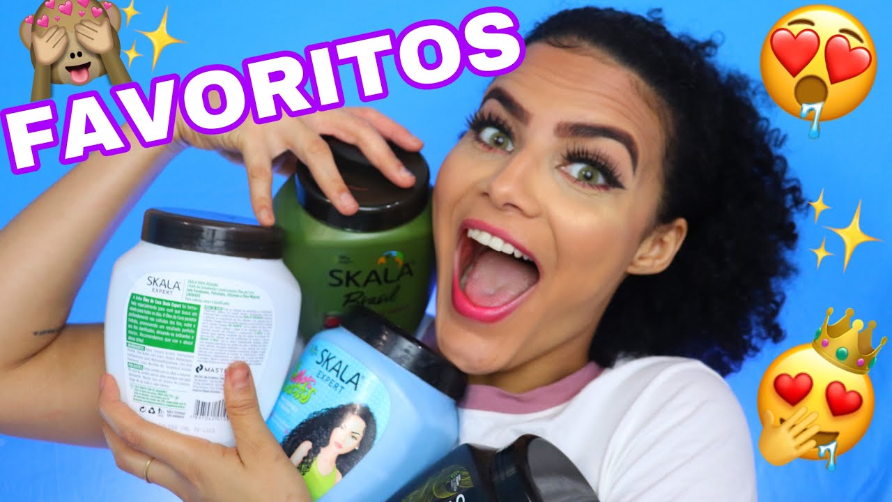TOP 5 SKALA PARA FINALIZAÇÃO!!! *melhores creme para finalizar o cabelo*