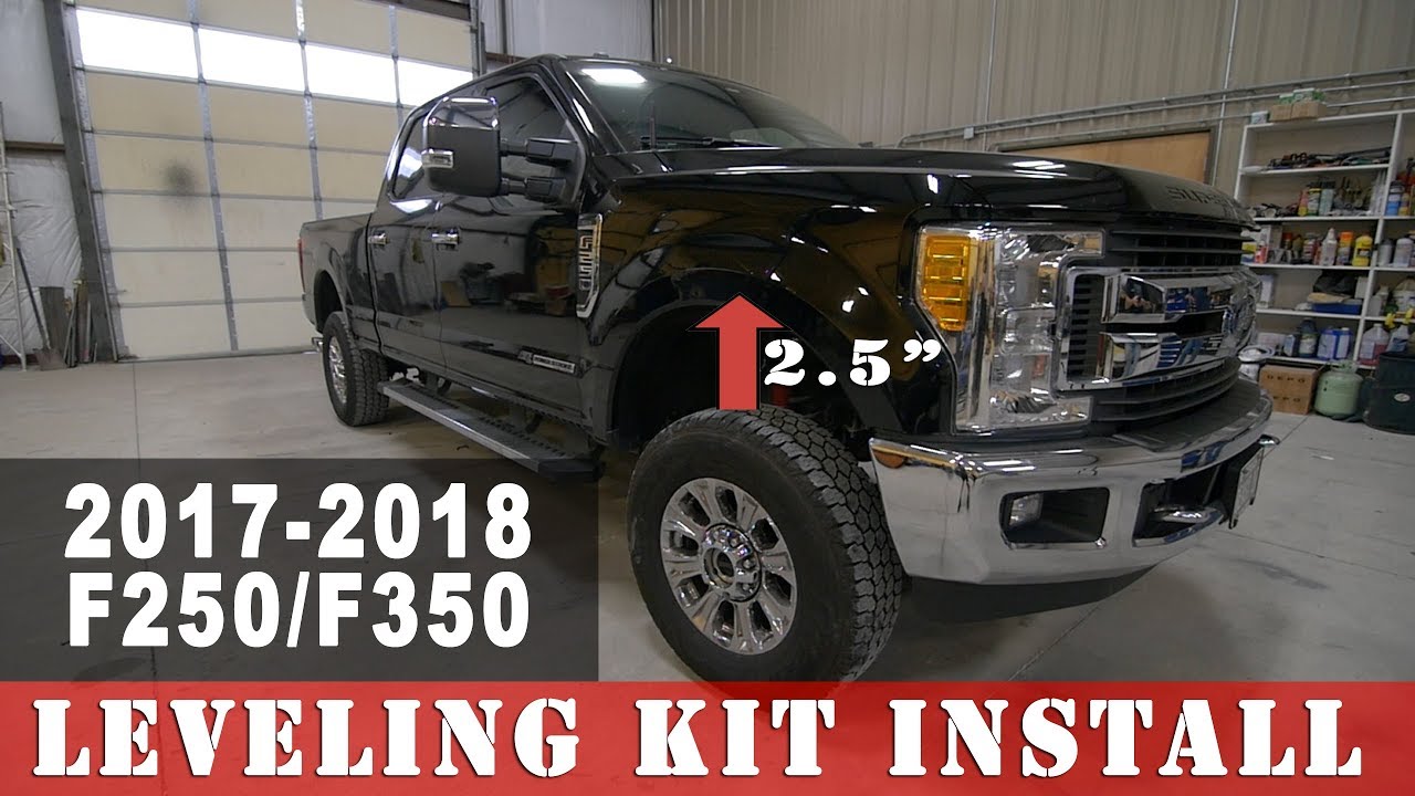 Установка комплекта для выравнивания F250 Superduty 2017–2019 гг. — проект выравнивания на 37-х