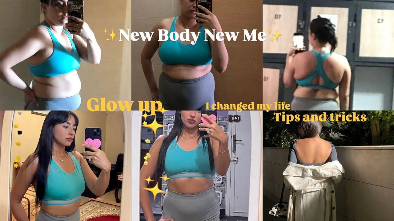 My massive Glow-Up✨✍🏽 كفاش تحديت راسي ونقصت 20كيلو بدون رياضة فوقت قصير جداً✨✍🏽💪🏽✨✨✨✨✨