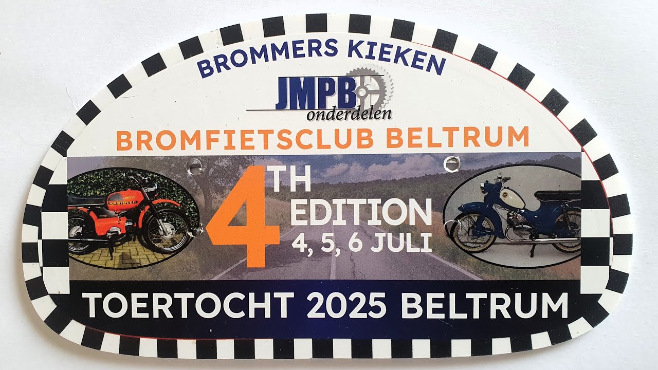Za. 5 July 2025 ; Toertocht Brommerclub Beltrum