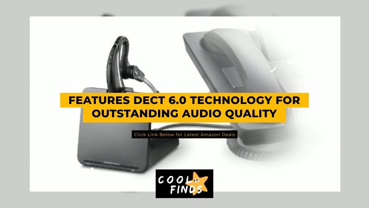 Plantronics CS530 Office Wireless Headset with Extended Microphone