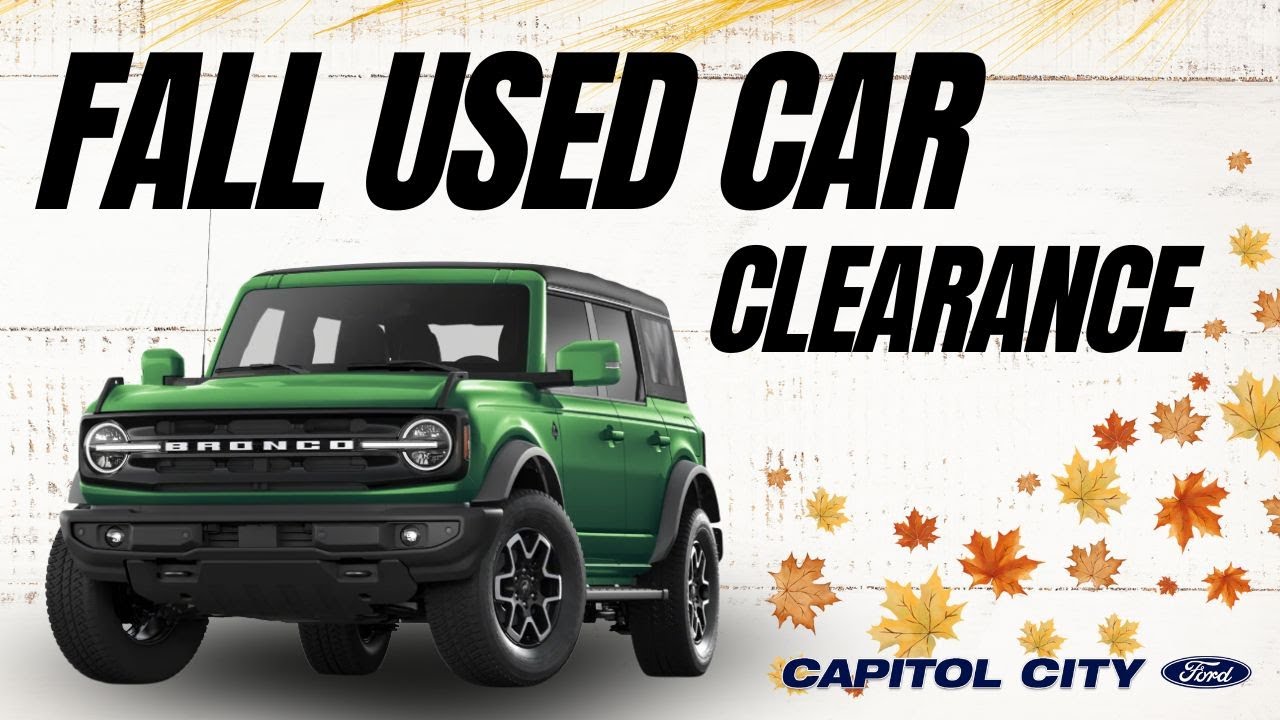 Fall Clearance | Quality Pre-Owned Vehicles | Indianapolis & Greenfield