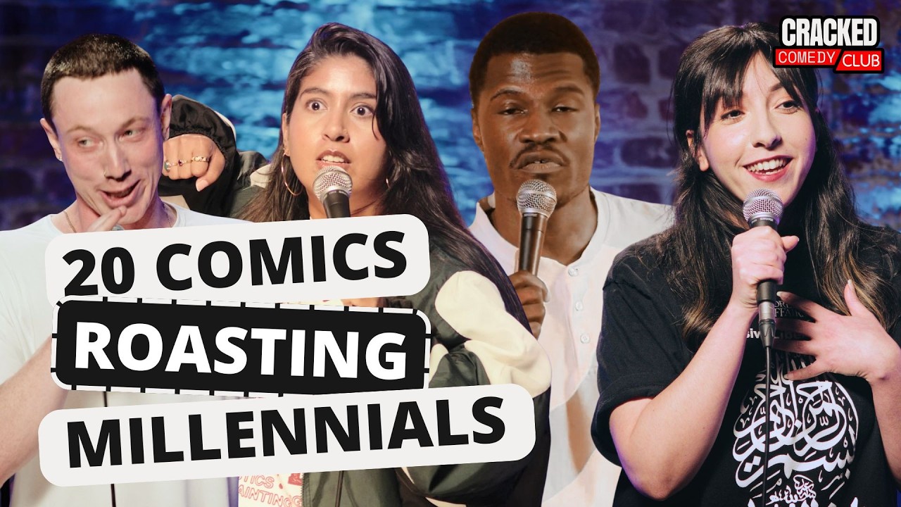 20 Jokes Roasting Millennials | Standup Comedy | Cracked Comedy Club