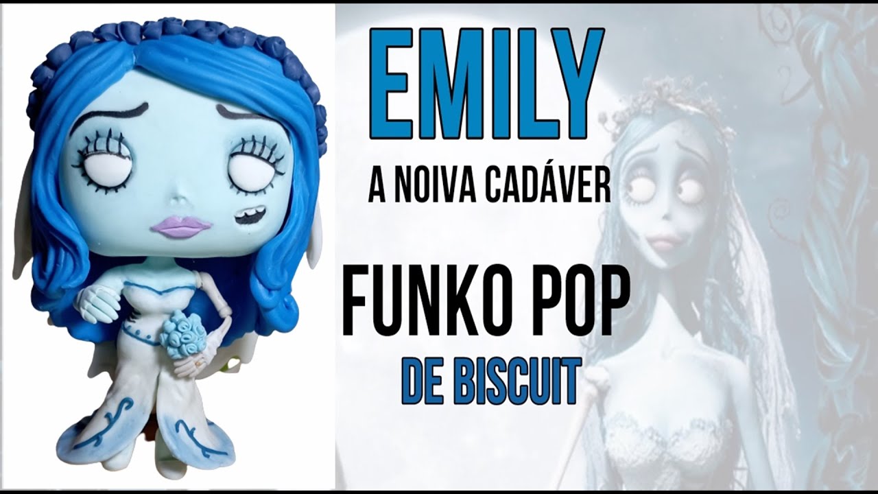 EMILY - A Noiva Cad&aacute;ver Funko Pop de Biscuit