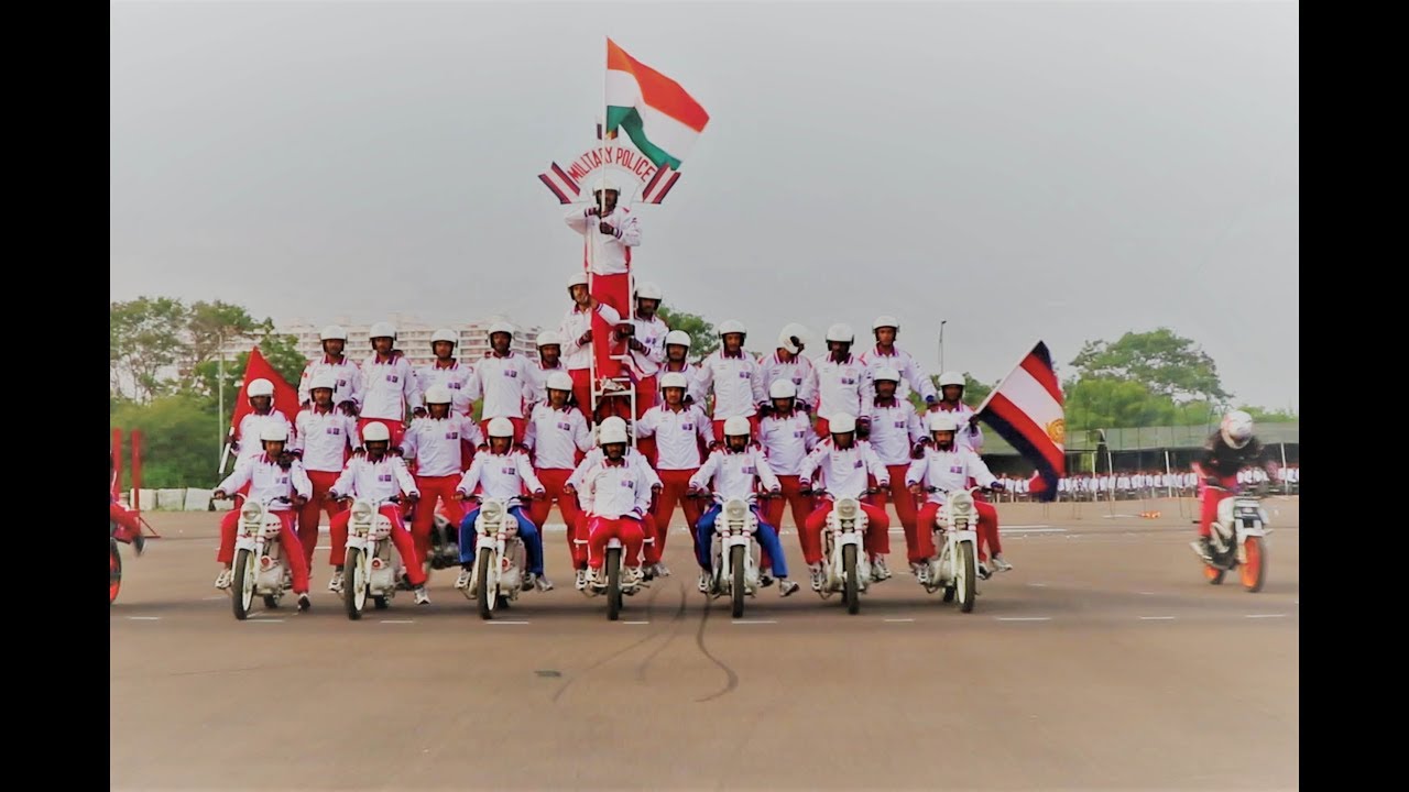 Indian Army Motorcycle Stunts presented by Shilpa from Bike My Soul.