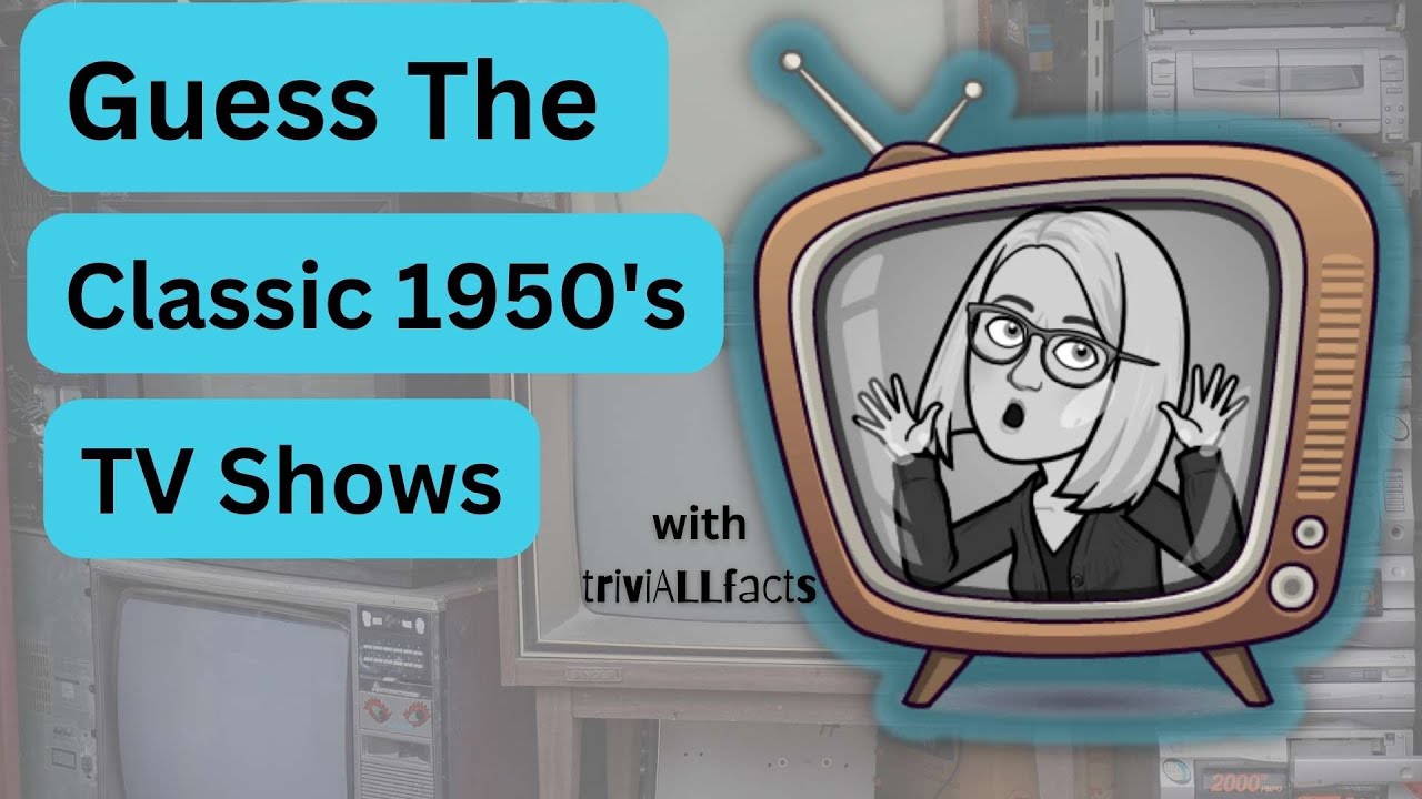 1950's TV Shows Quiz  Can You Name Them? Trivia Challenge | 20 Questions