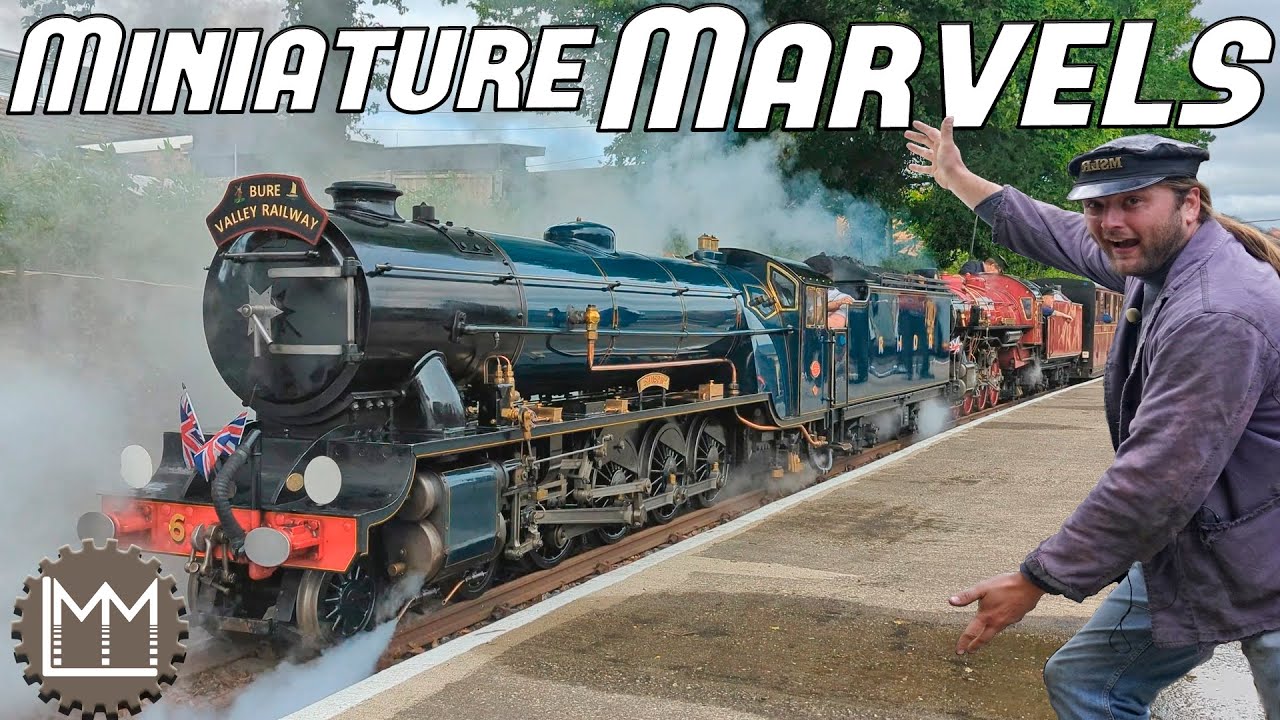 35 Years of the Bure Valley Railway - With the Engines that Started it! Chasing Dinosaurs Episode 39