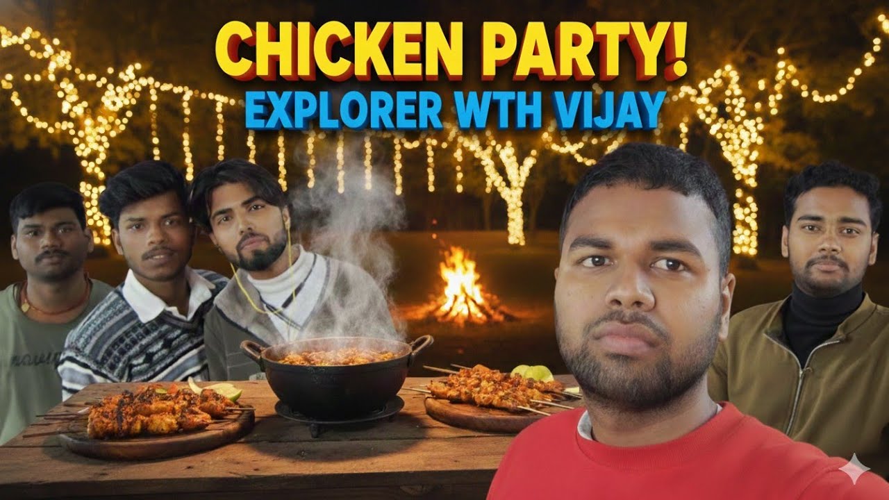 Ricky Rasta Tak: Ye Party Miss Mat Karna! 😱🍗🧆🫡😯#trendingnow #viralvideo #reelsindia #reels