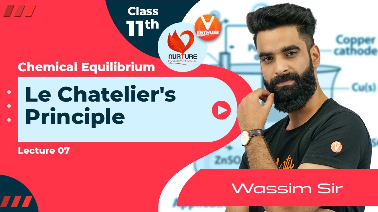 Chemical Equilibrium JEE #6 [ Le Chatelier's Principle ] | JEE 2023 (11th Chemistry) | Vedantu✌