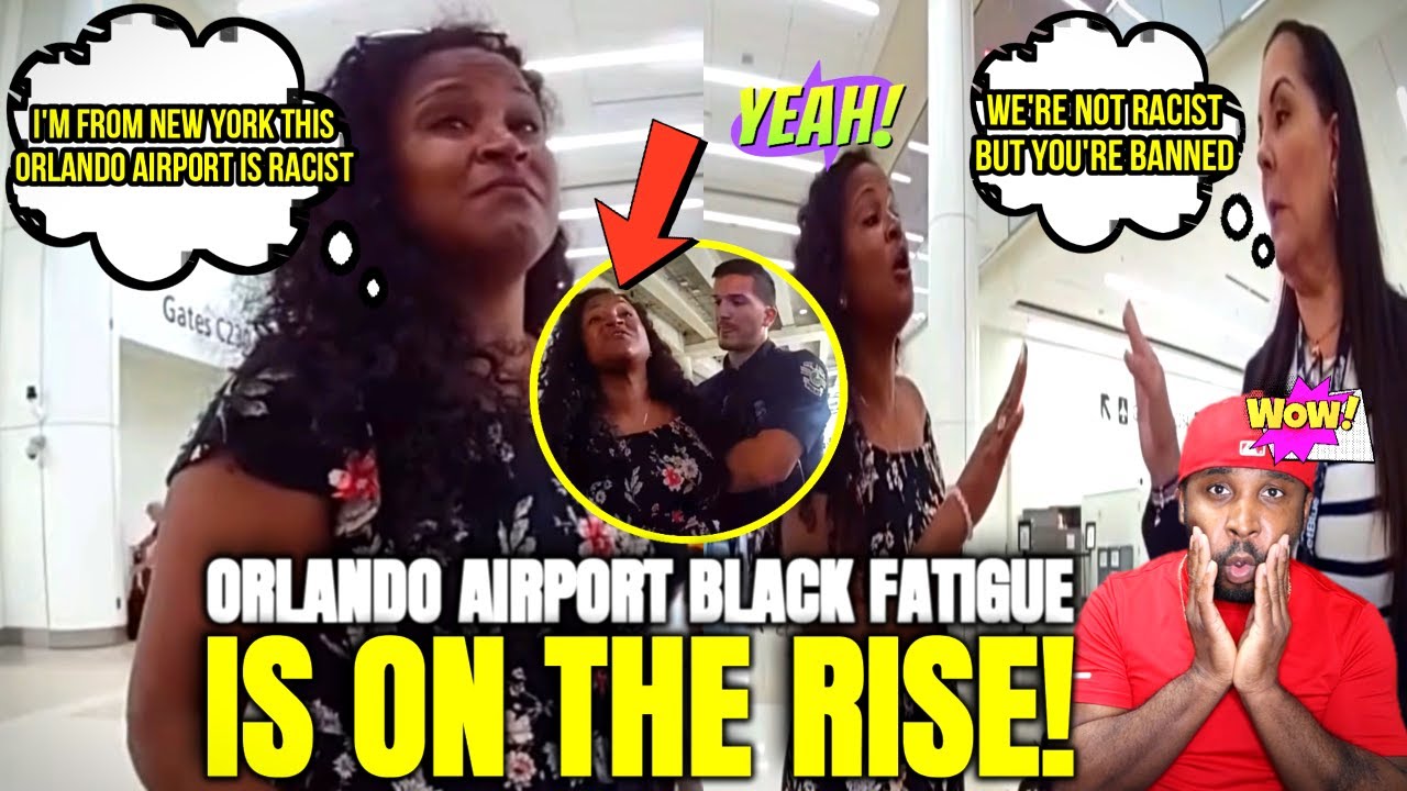 Entitled Ratchet Black Woman From New York Plays The Race Card After Airport Denied Her Boarding
